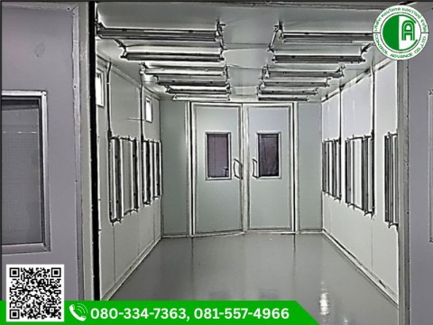 รับออกแบบติดตั้ง Dry paint booth